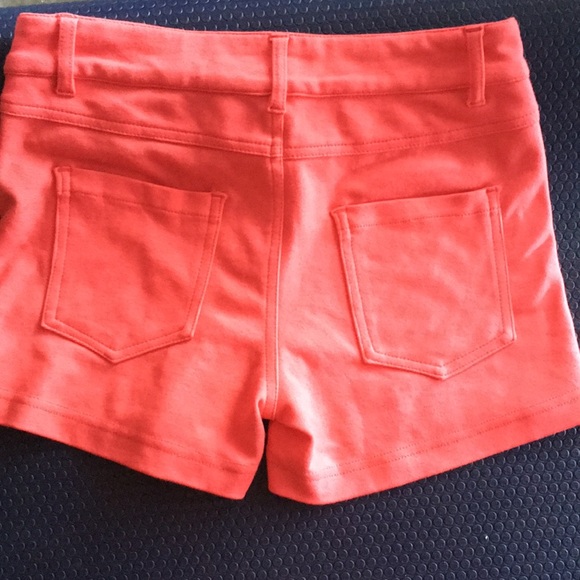 Coral Cotton Shorts - Picture 2 of 3